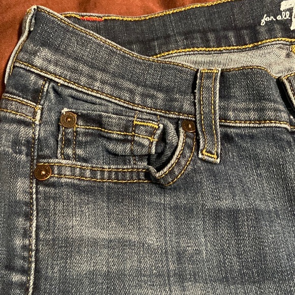 High Rise Skinny Jeans by 7 for all mankind GUC! - Picture 5 of 16